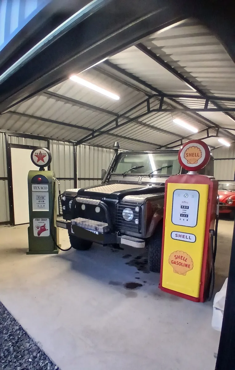 Retro Vintage Petrol Pumps - Image 1