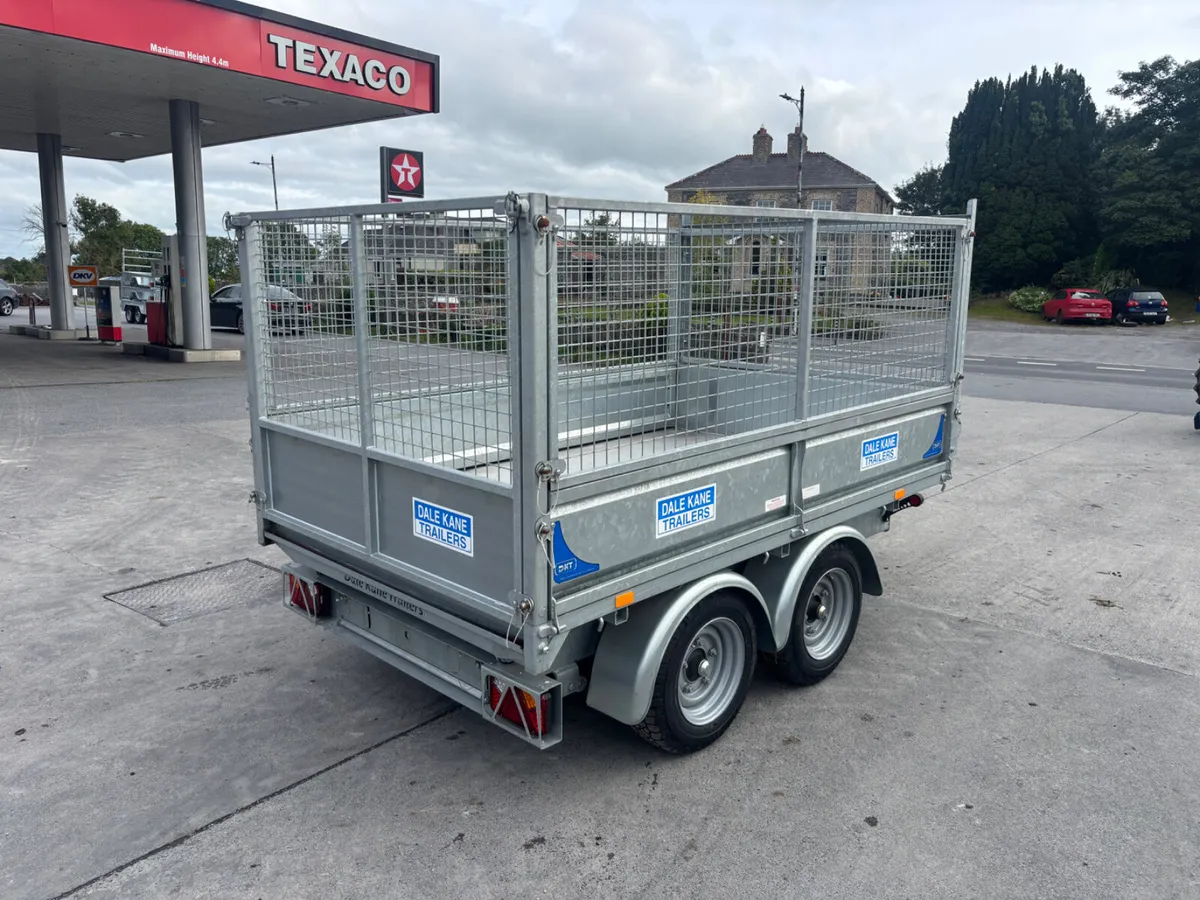 new dale kane 8ft tipping trailer with mesh - Image 3