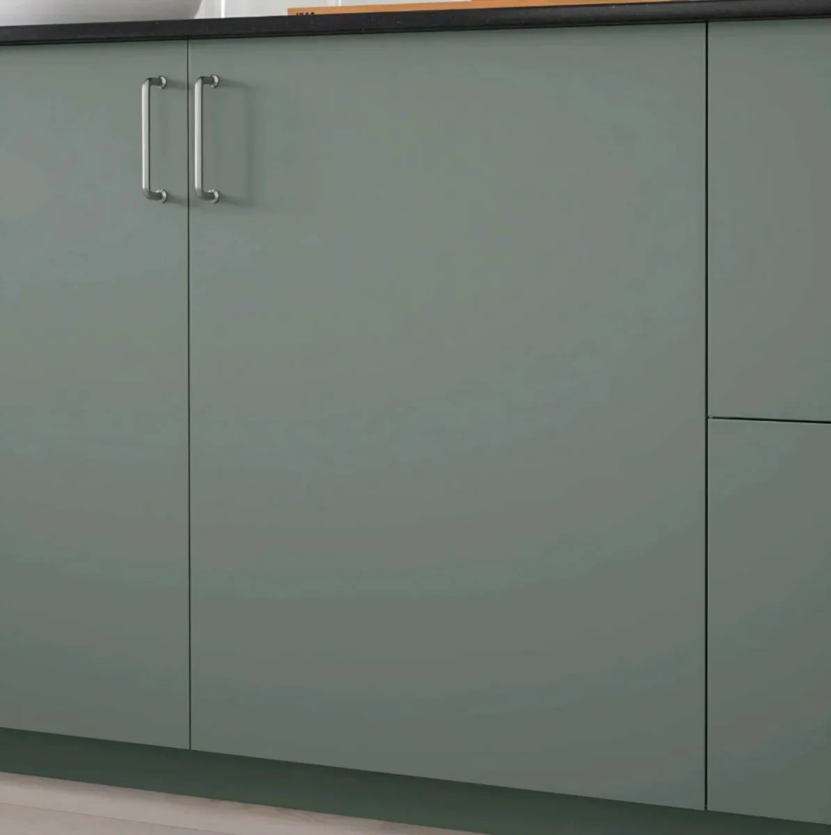 IKEA BODARP Grey-Green Kitchen Door 60x80cm - Image 3
