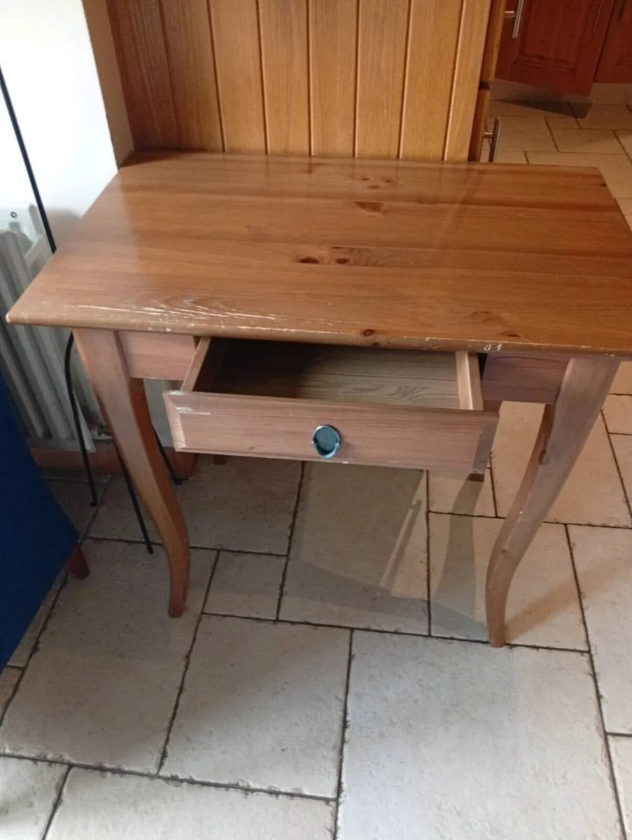 Dressing table c/w drawer  790 x 500 MM height 740 - Image 2