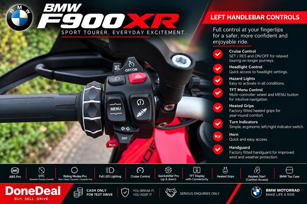 2022  F 900 XR – Fully Loaded – Full BMW History - Image 3