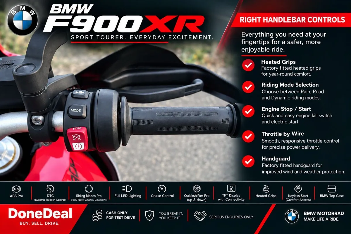 2022  F 900 XR – Fully Loaded – Full BMW History - Image 4