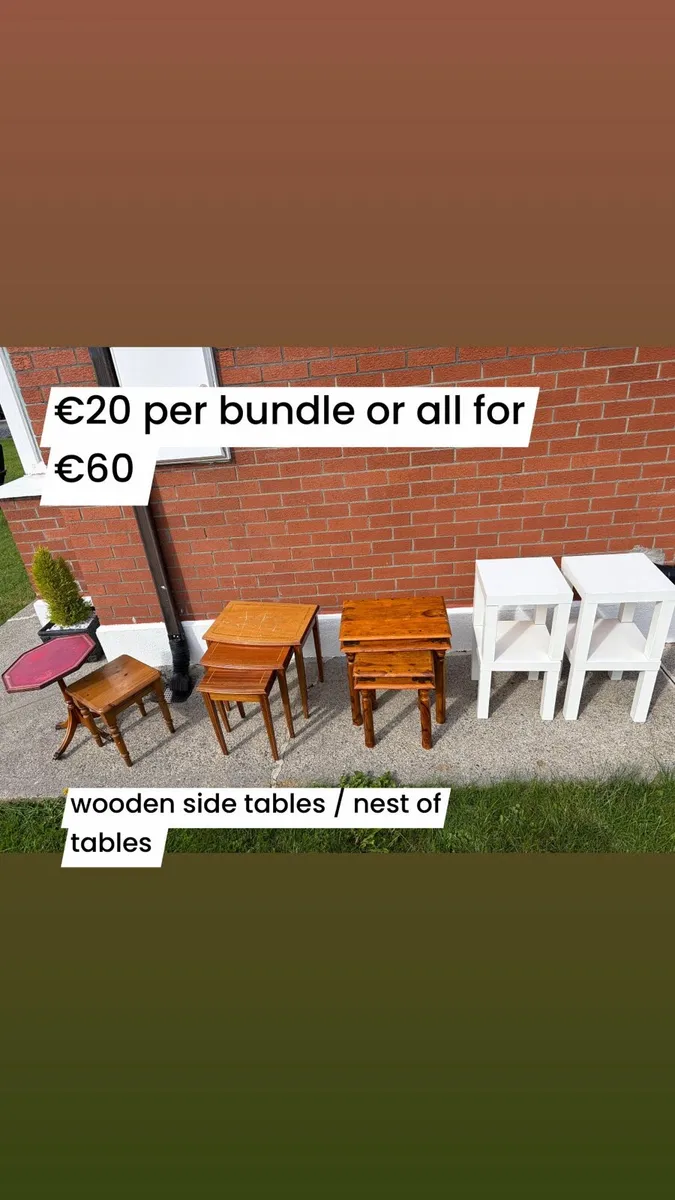 nest of tables / side tables / coffee  tables - Image 1