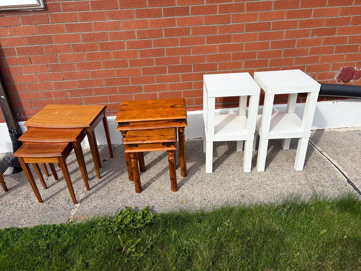 nest of tables / side tables / coffee  tables - Image 3