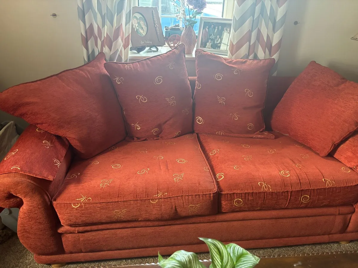 Couch 3 seater 2 seater 1 seater - Image 2
