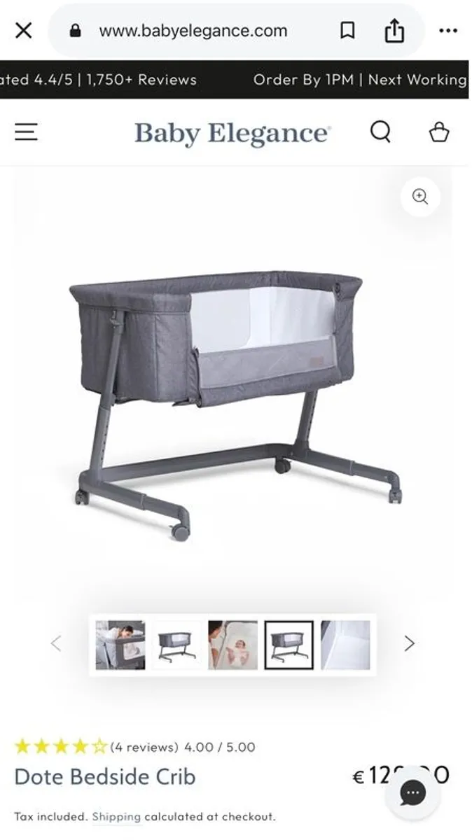 Baby cot - Image 1