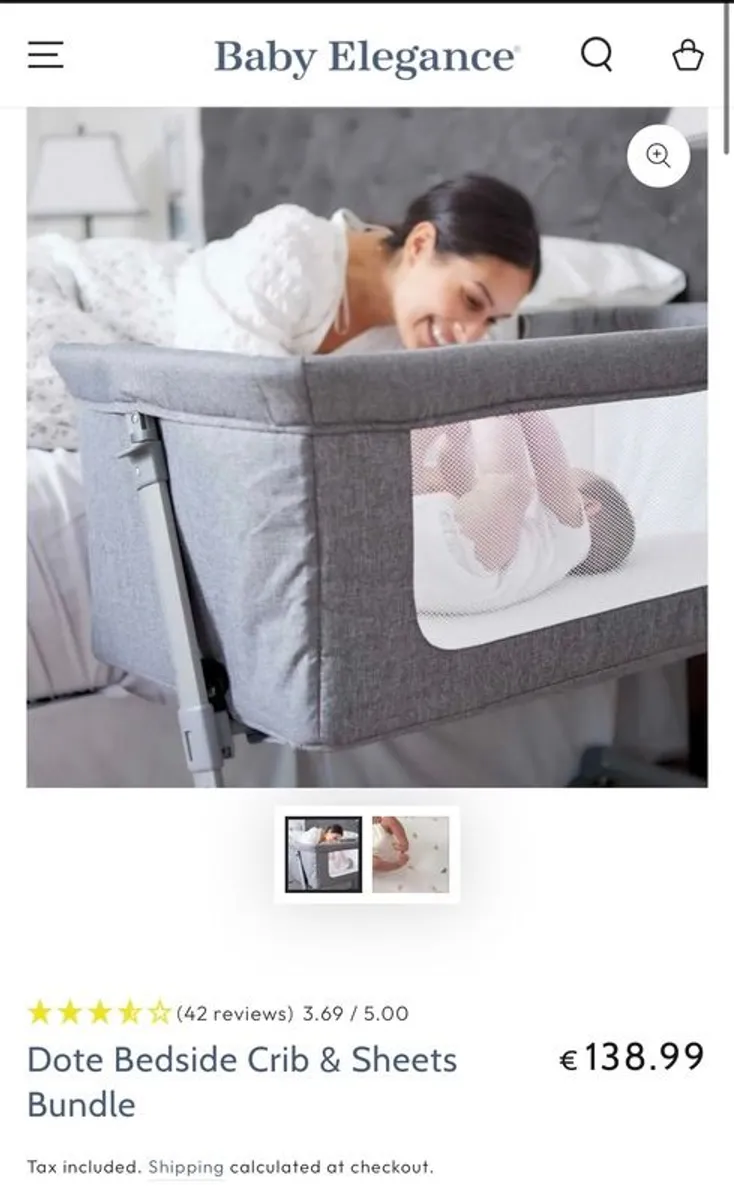 Baby cot - Image 4