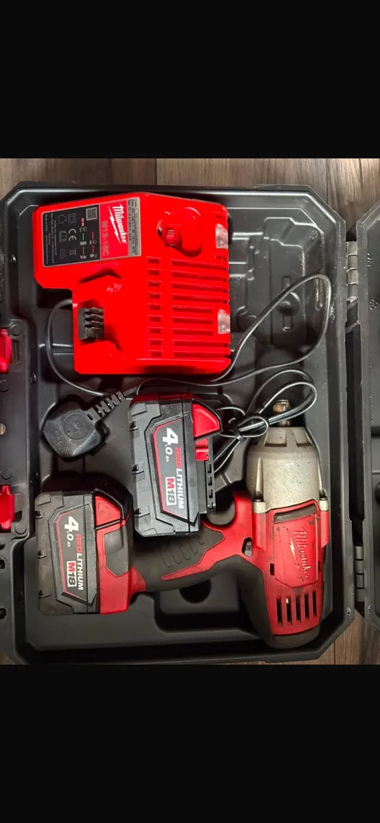 Milwaukee impact Battery guns - Image 1