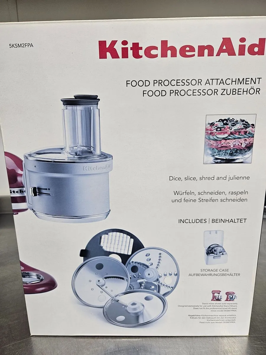 Kitchenaid food processor attachments - Image 2