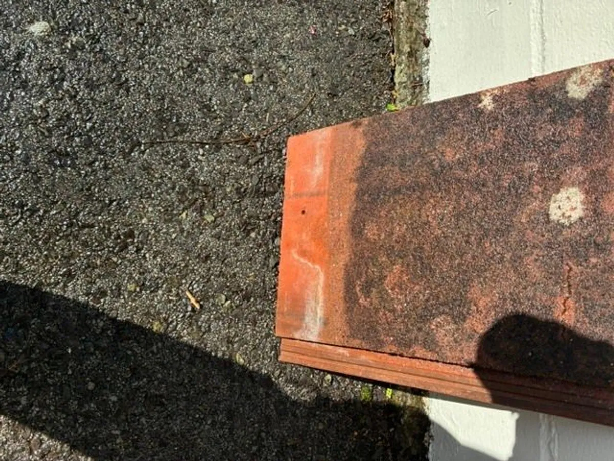 480 Condron flat roof tiles Free on two pallets in good condition - Image 3