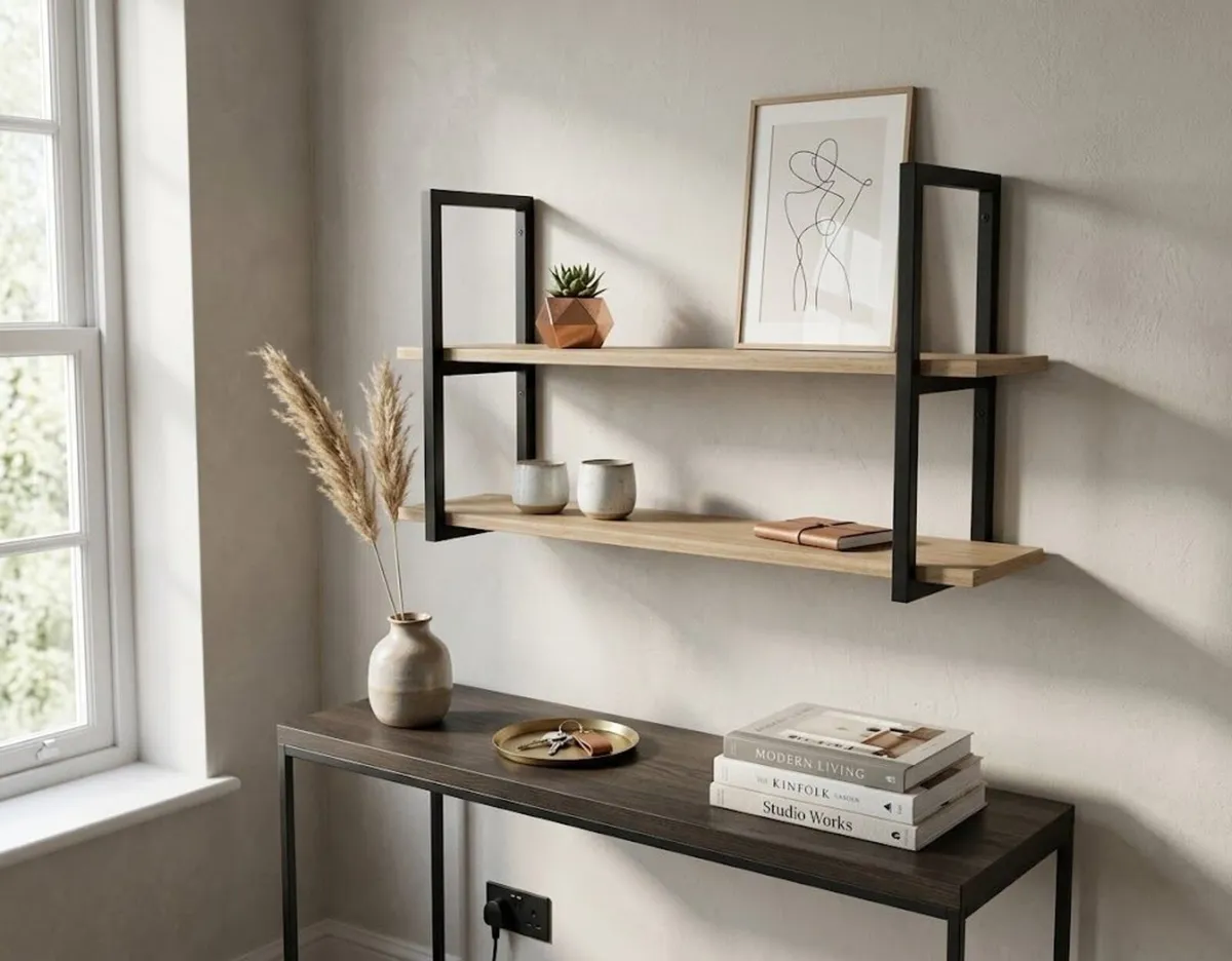 STRATA Industrial Steel Shelf Brackets - Image 2