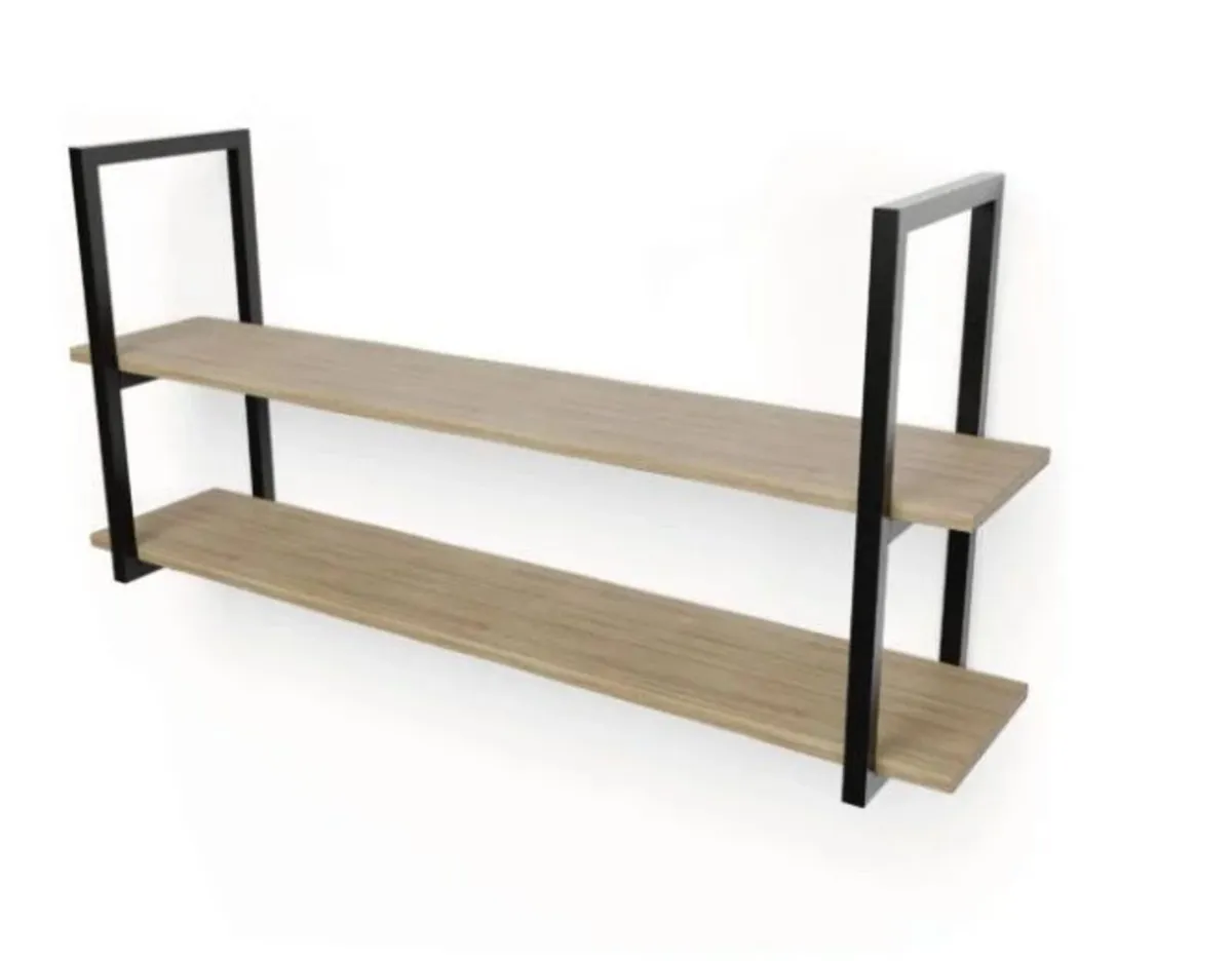 STRATA Industrial Steel Shelf Brackets - Image 1