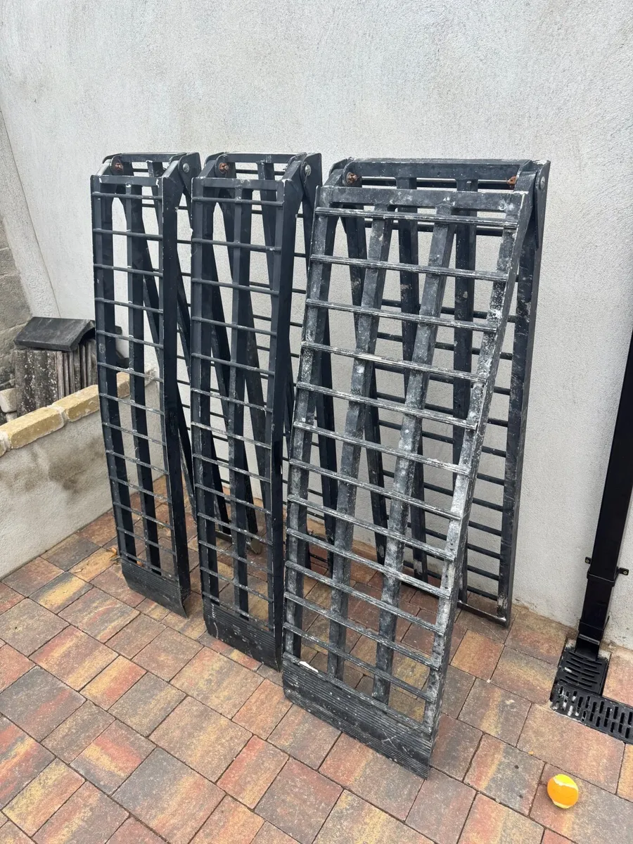Metal folding ramps - Image 1