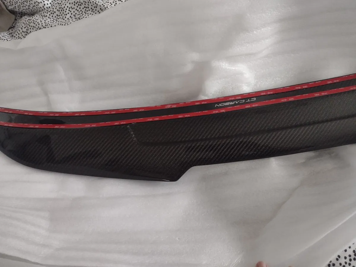 Brand new CT Carbon fibre ducktail rear spoiler - Image 4