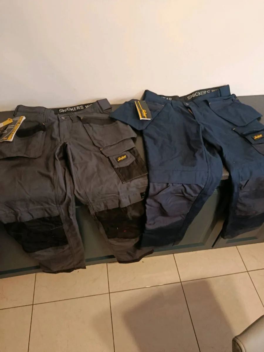 Brand new snickers work pants 50 euro each