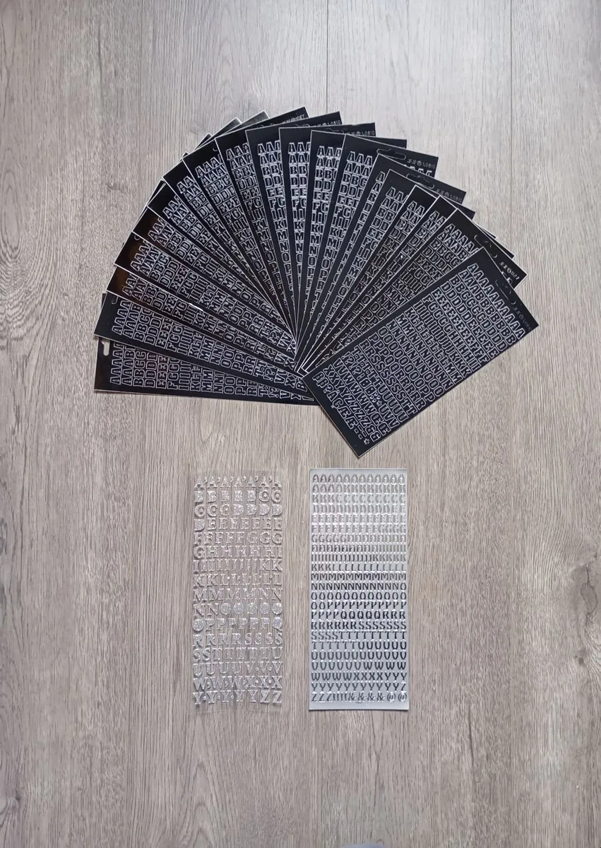 Lettering Decals - Image 1