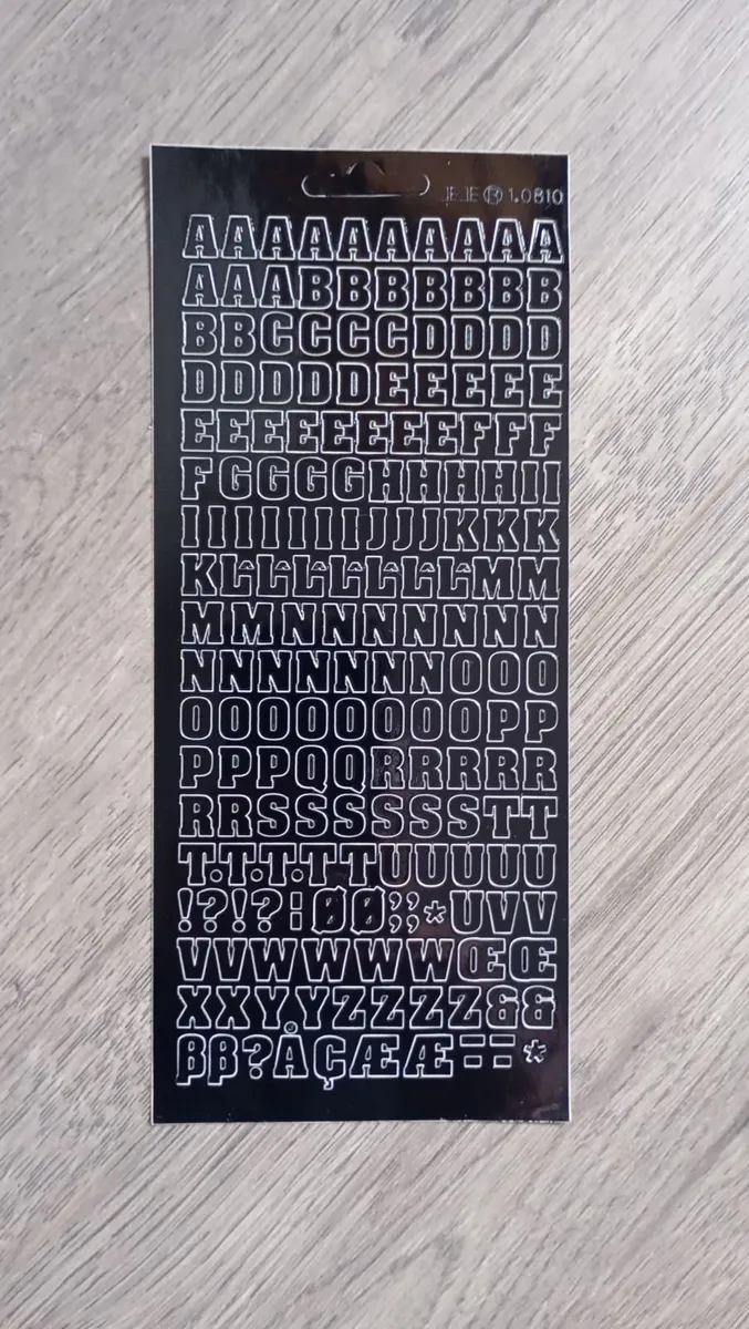Lettering Decals - Image 3