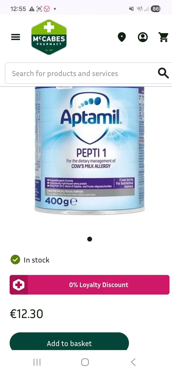 Aptamil Pepti 1 Baby Formula (low price!!) - Image 4