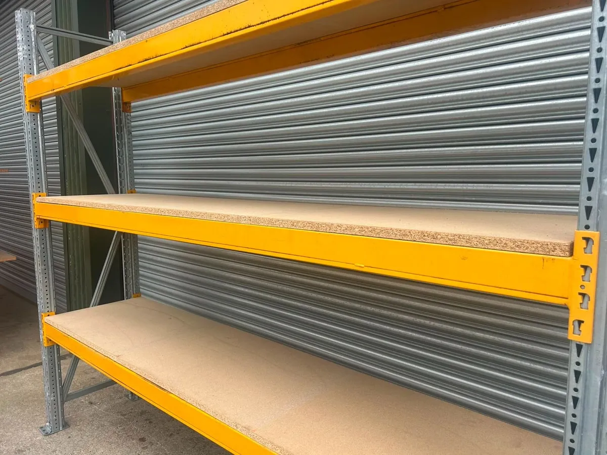 Heavy duty garage longspan shelving - Image 3