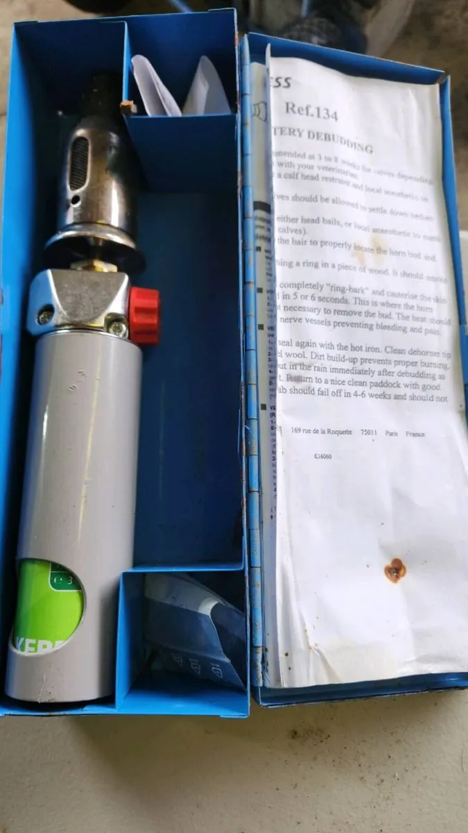Calf debudding (Gas) - Image 2