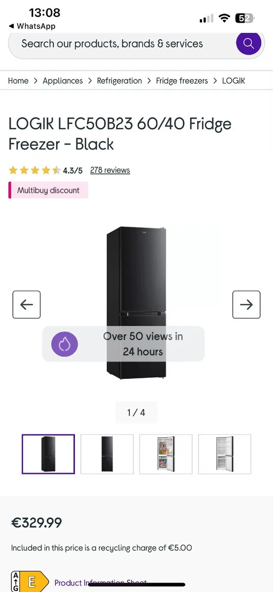 Fridge freezer