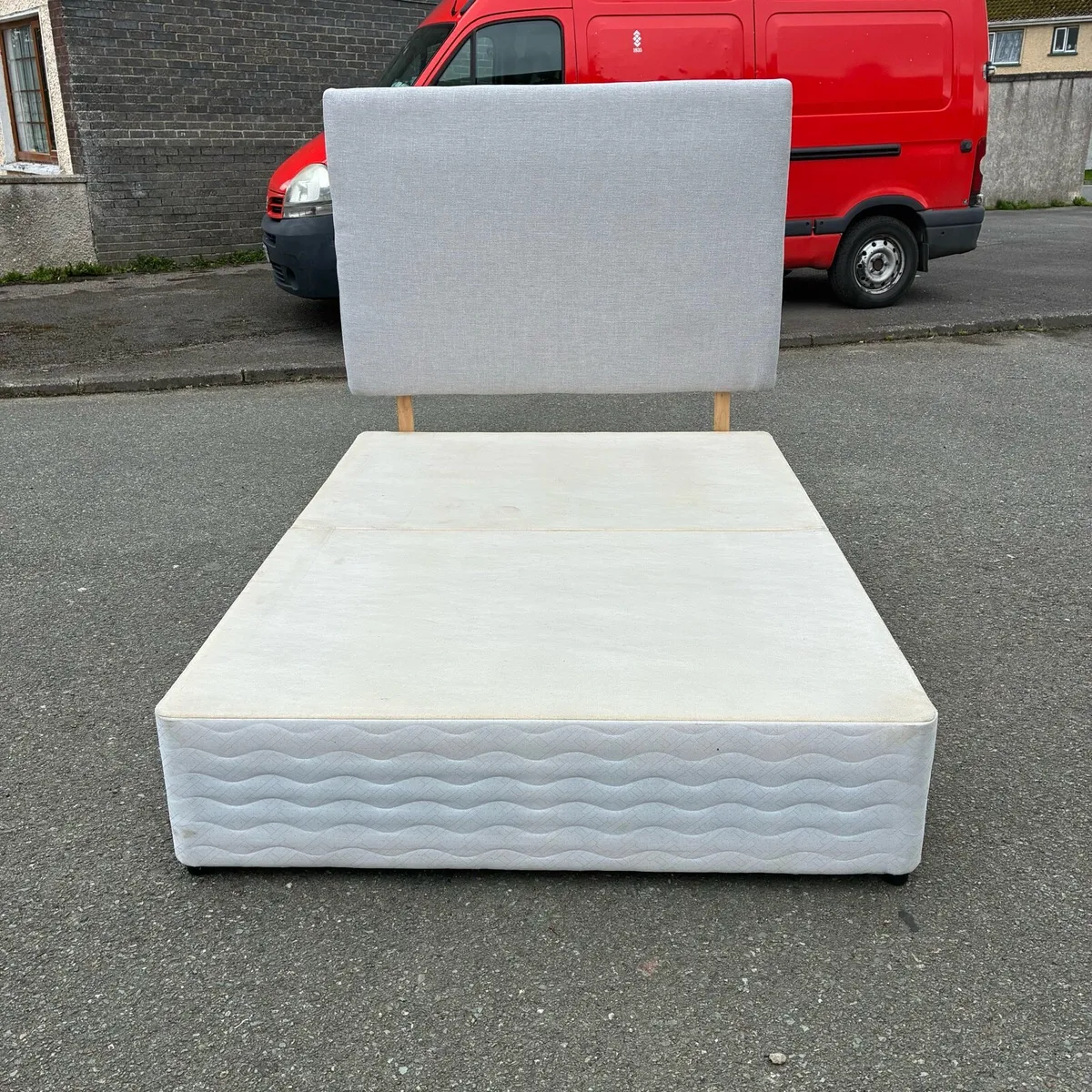 Double Base and Tall Headboard - Image 1