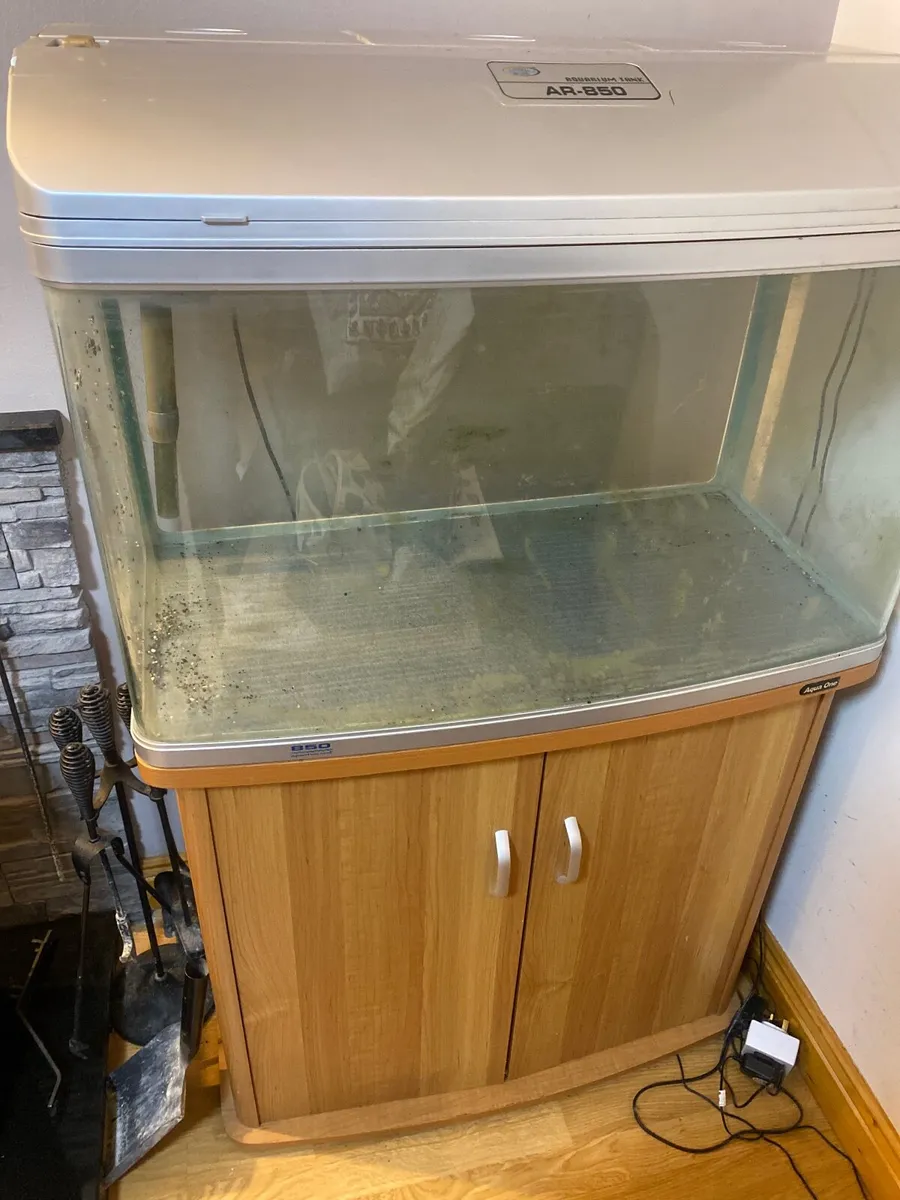 Fish tank and stand / press - Image 2