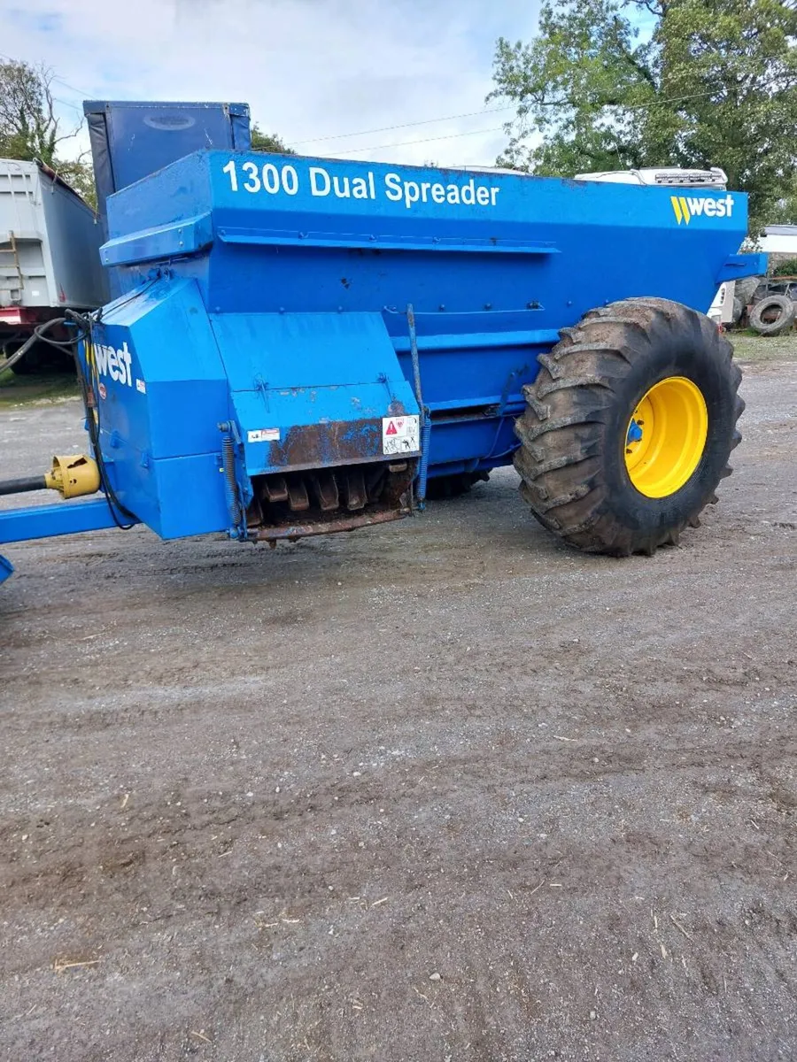 West 1300 dung spreader - Image 2