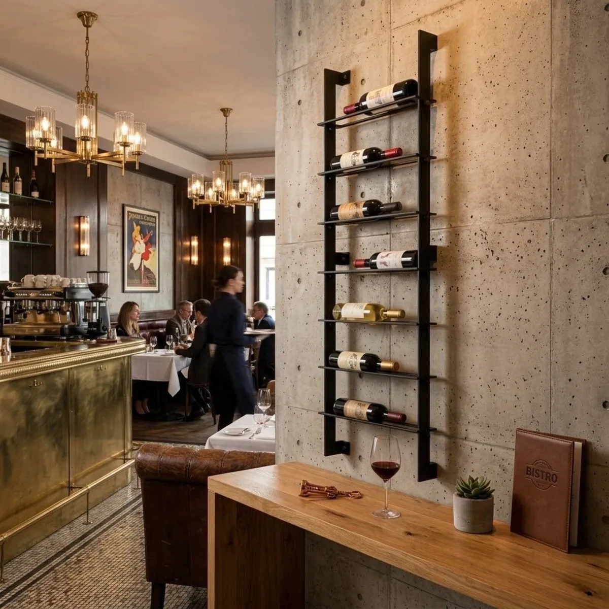 The SOMMELIER Bespoke Wall Wine Rack - Image 2