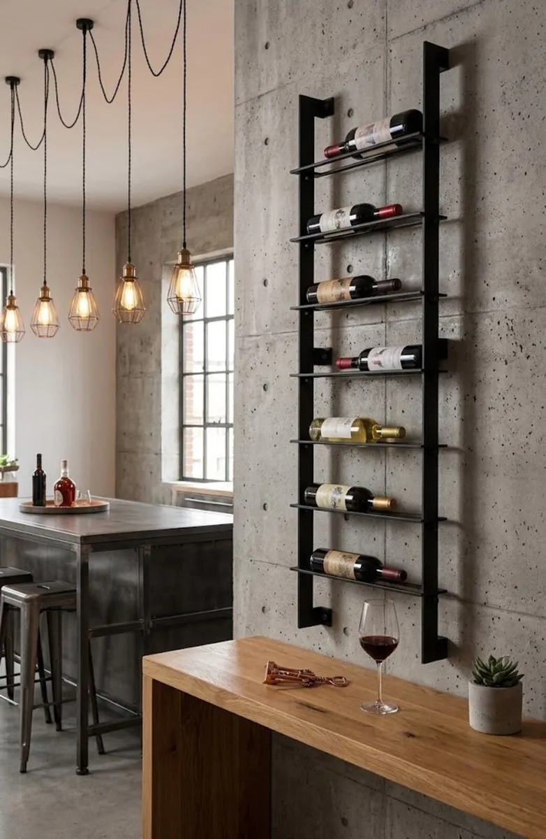 The SOMMELIER Bespoke Wall Wine Rack - Image 1