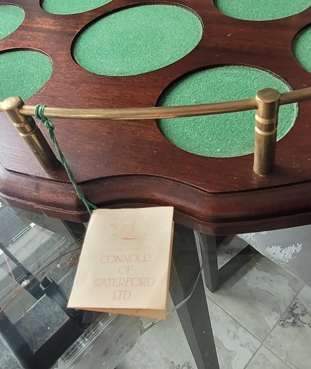Mahogany Drinks Tray - Image 3