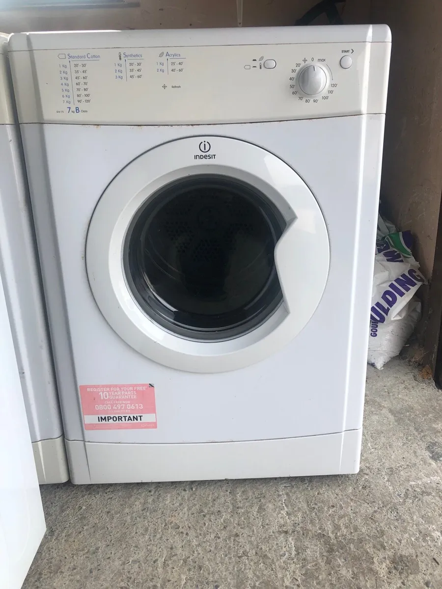 Indesit vented dryer