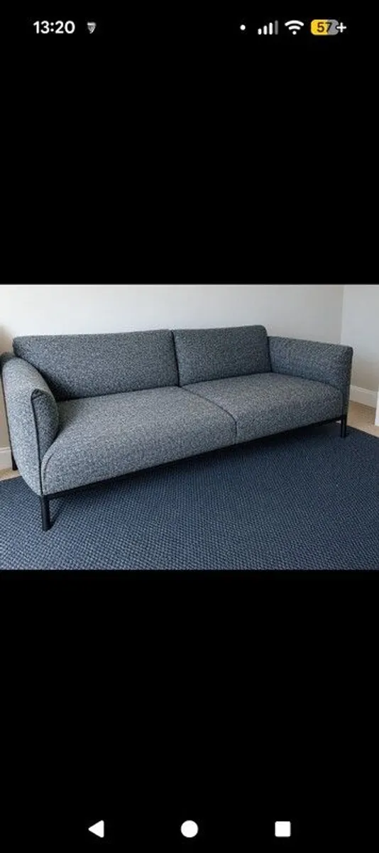 grey sofa couch - Image 1