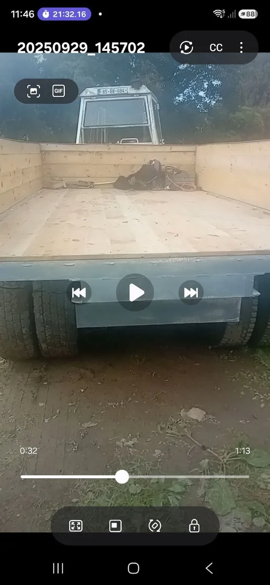 Tipping trailer 13ft x 7ft 8inch - Image 4