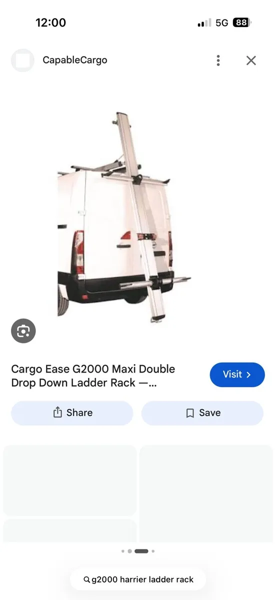G 2000 Harrier ladder rack - Image 4