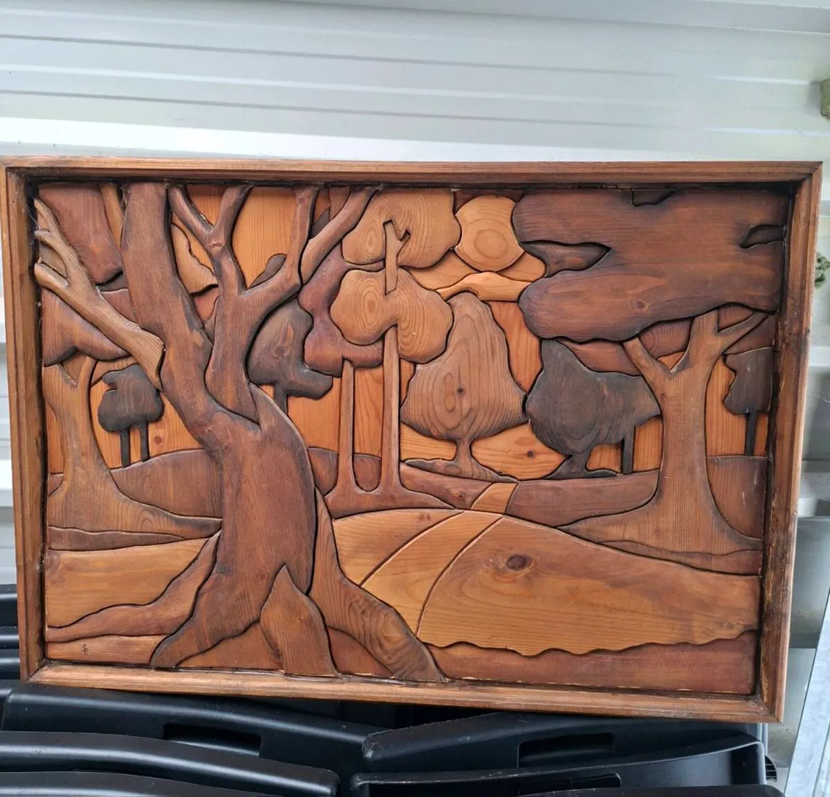 Stunning handcrafted wooden picture - Image 2