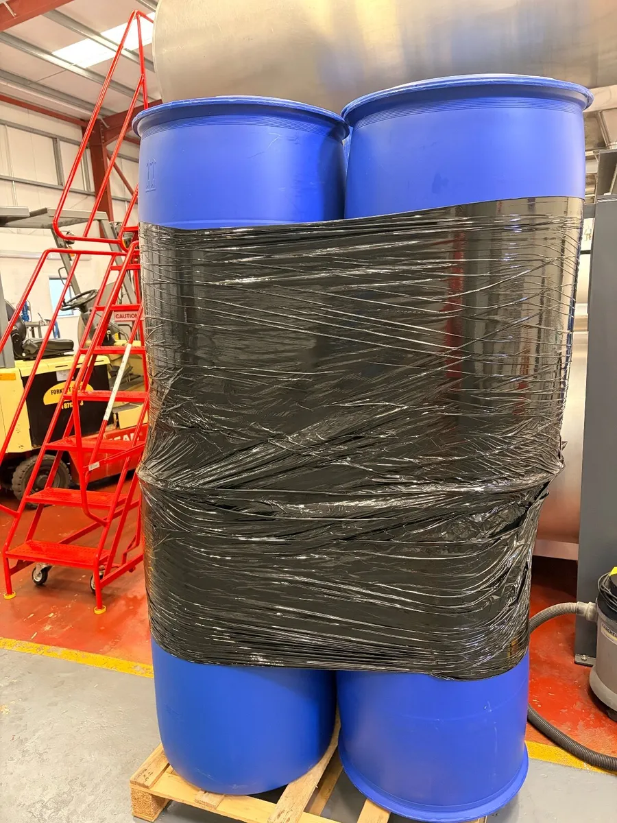 210L Food Grade Blue Plastic Drums – 36 Available - Image 4