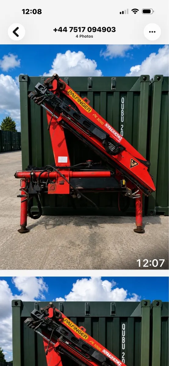 Hiab crane  KP 5000 - Image 1