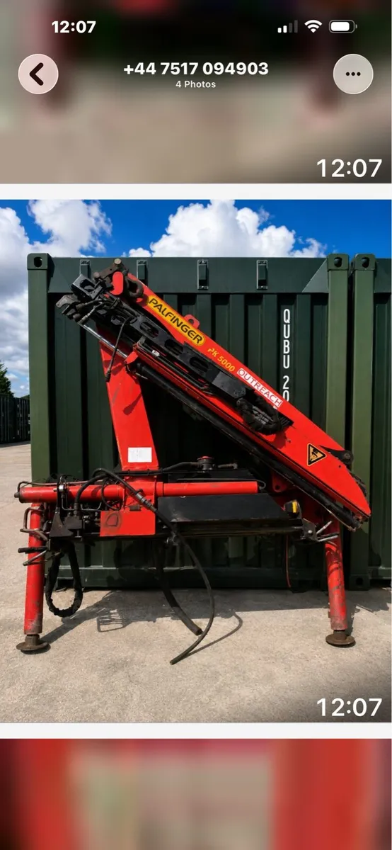 Hiab crane  KP 5000 - Image 3