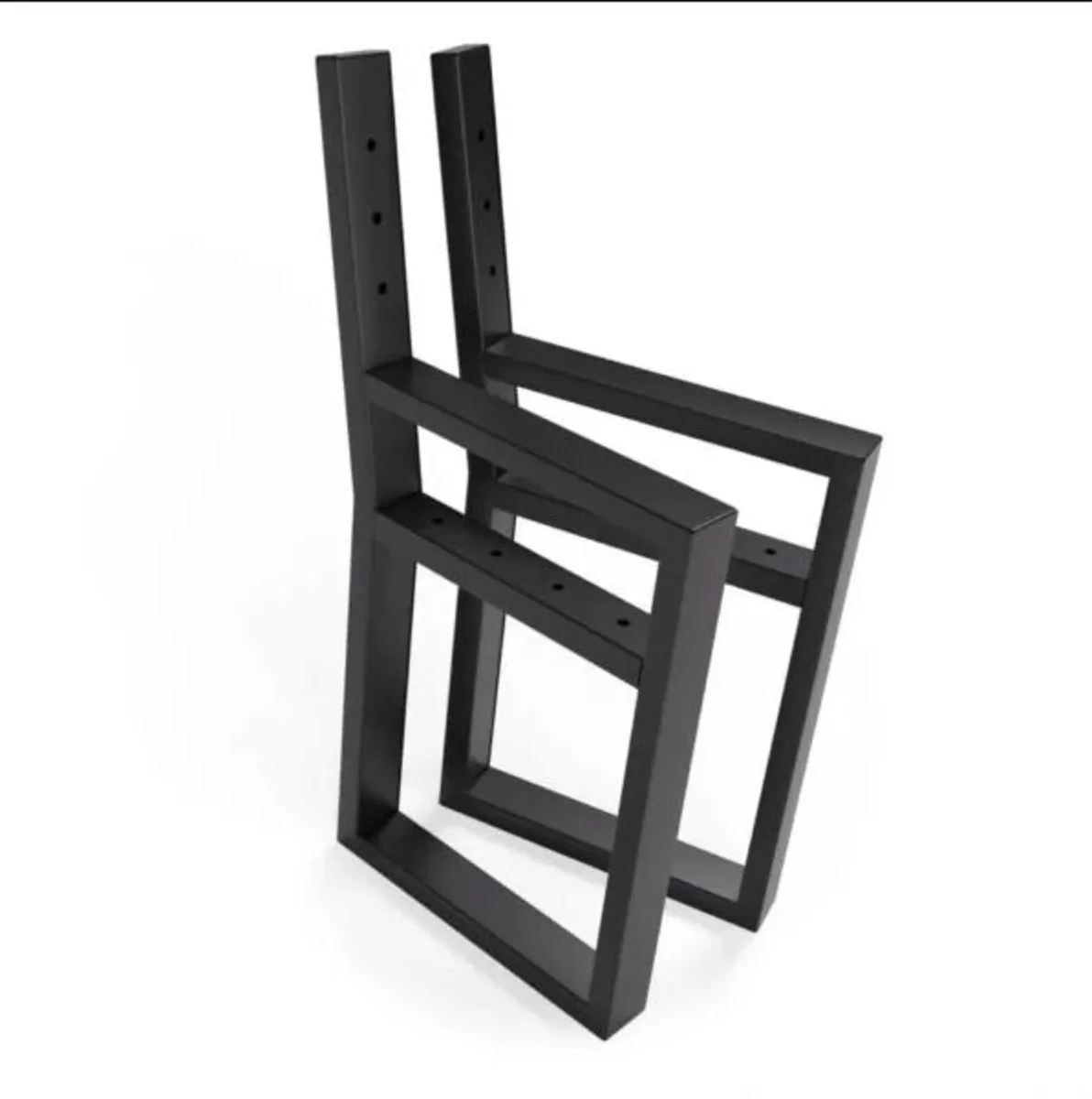 CHRONO Industrial Steel Bench Legs (Pair) - Image 1