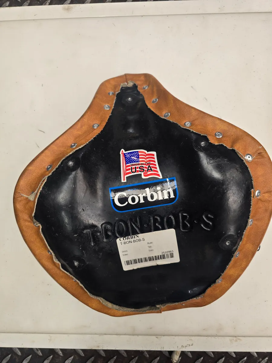 CORBIN T BON BOB S SOLO SEAT TRIUMPH BOBBER 1200 - Image 4