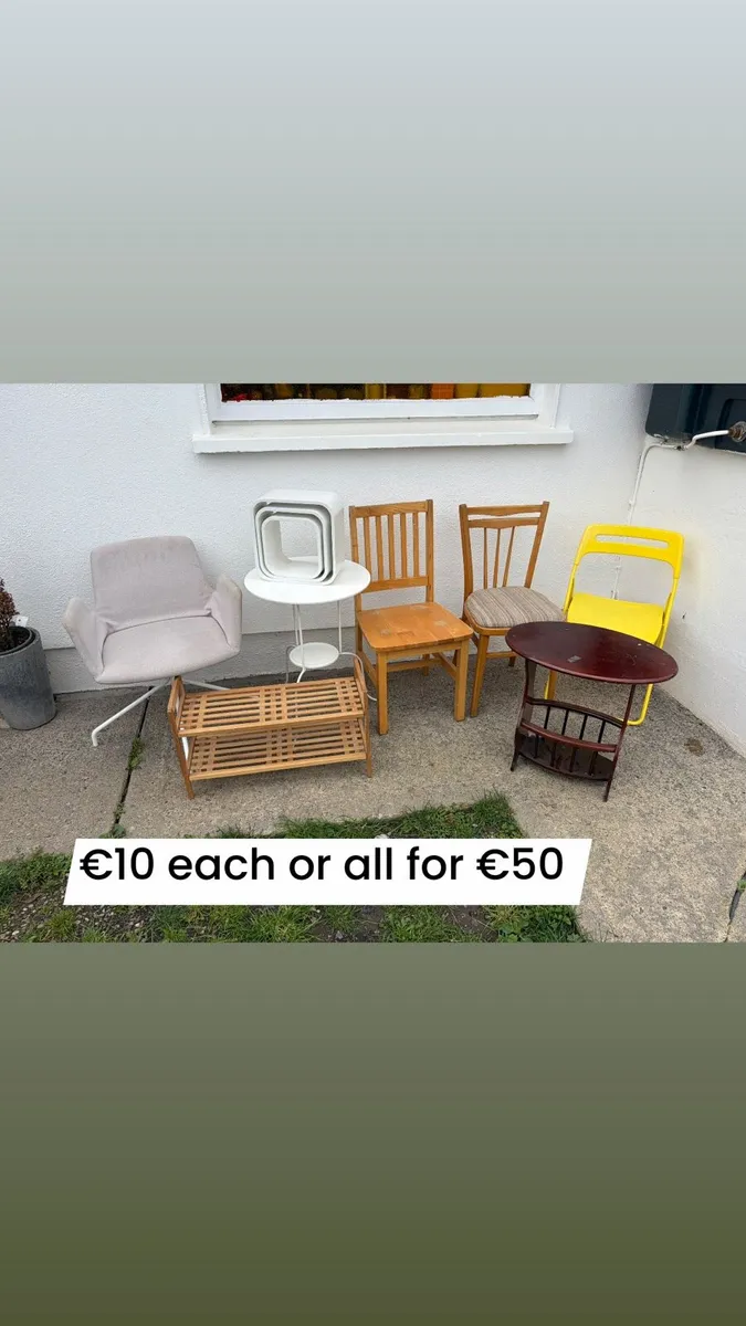house hold items quick sale €10 each / all for €50 - Image 1