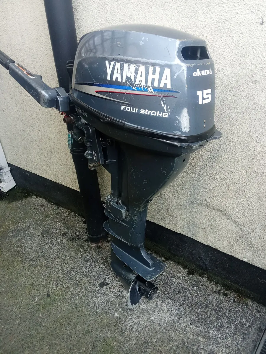 4-stroke outboard YAMAHA-15 hp - Image 3