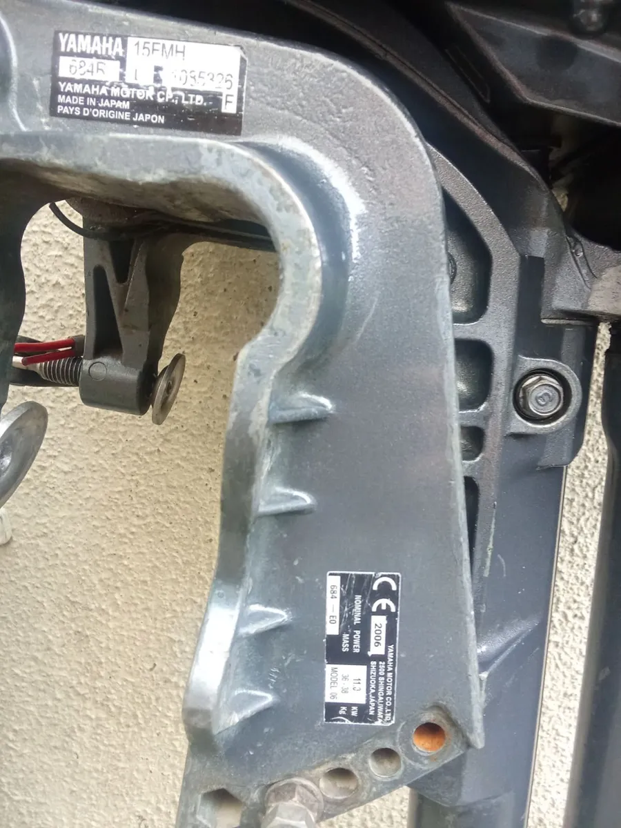 4-stroke outboard YAMAHA-15 hp - Image 4
