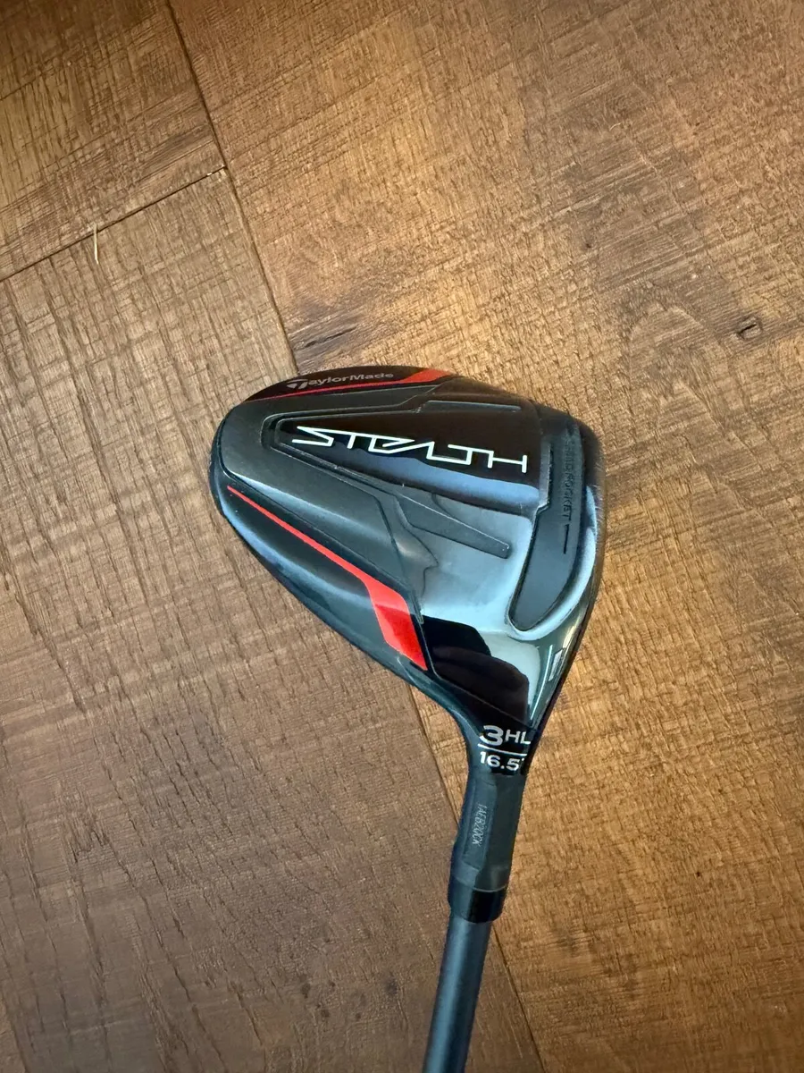 TaylorMade Stealth 3HL 16.5. Stiff HZRDUS Smoke - Image 1