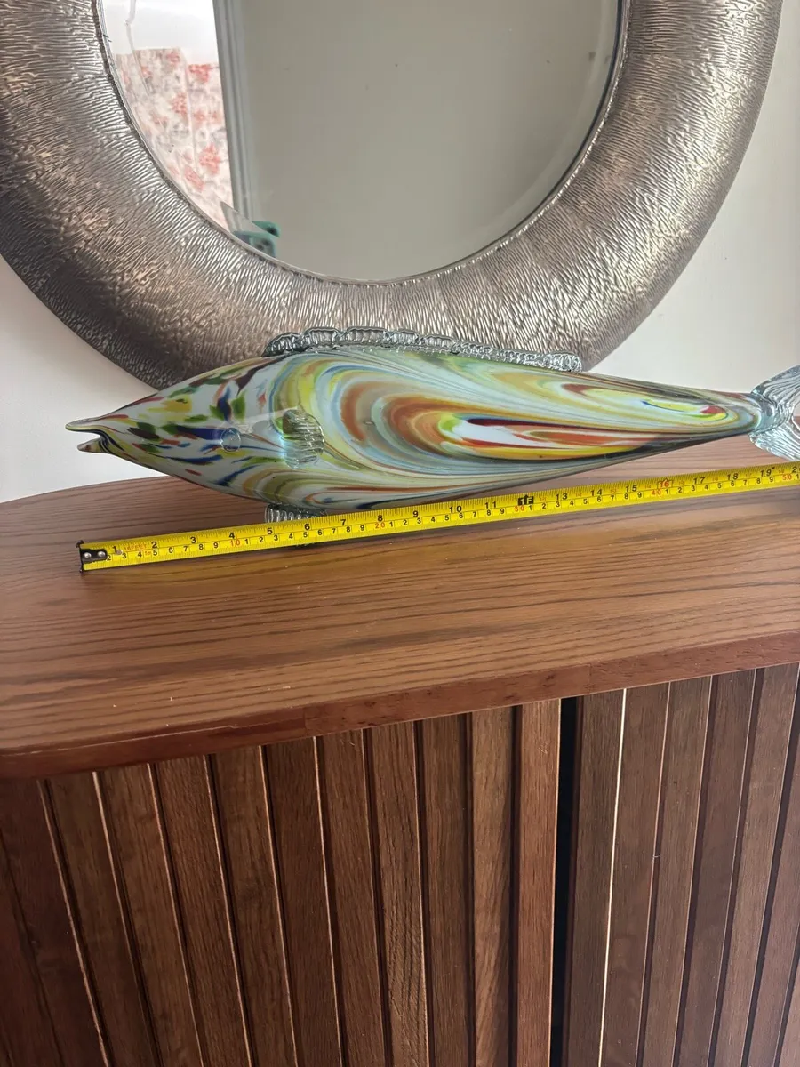 Murano style glass fish - Image 2