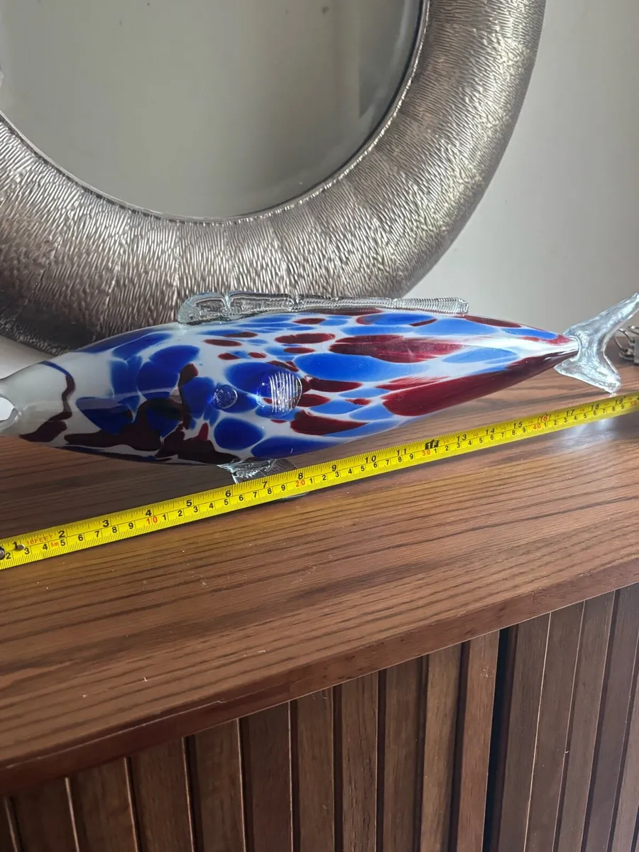 Murano style glass fish - Image 4
