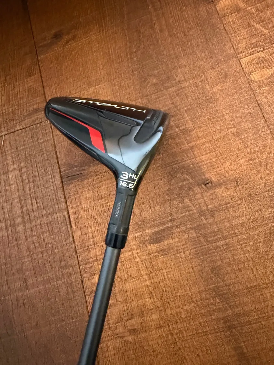 TaylorMade Stealth 3HL 16.5. Stiff HZRDUS Smoke - Image 3