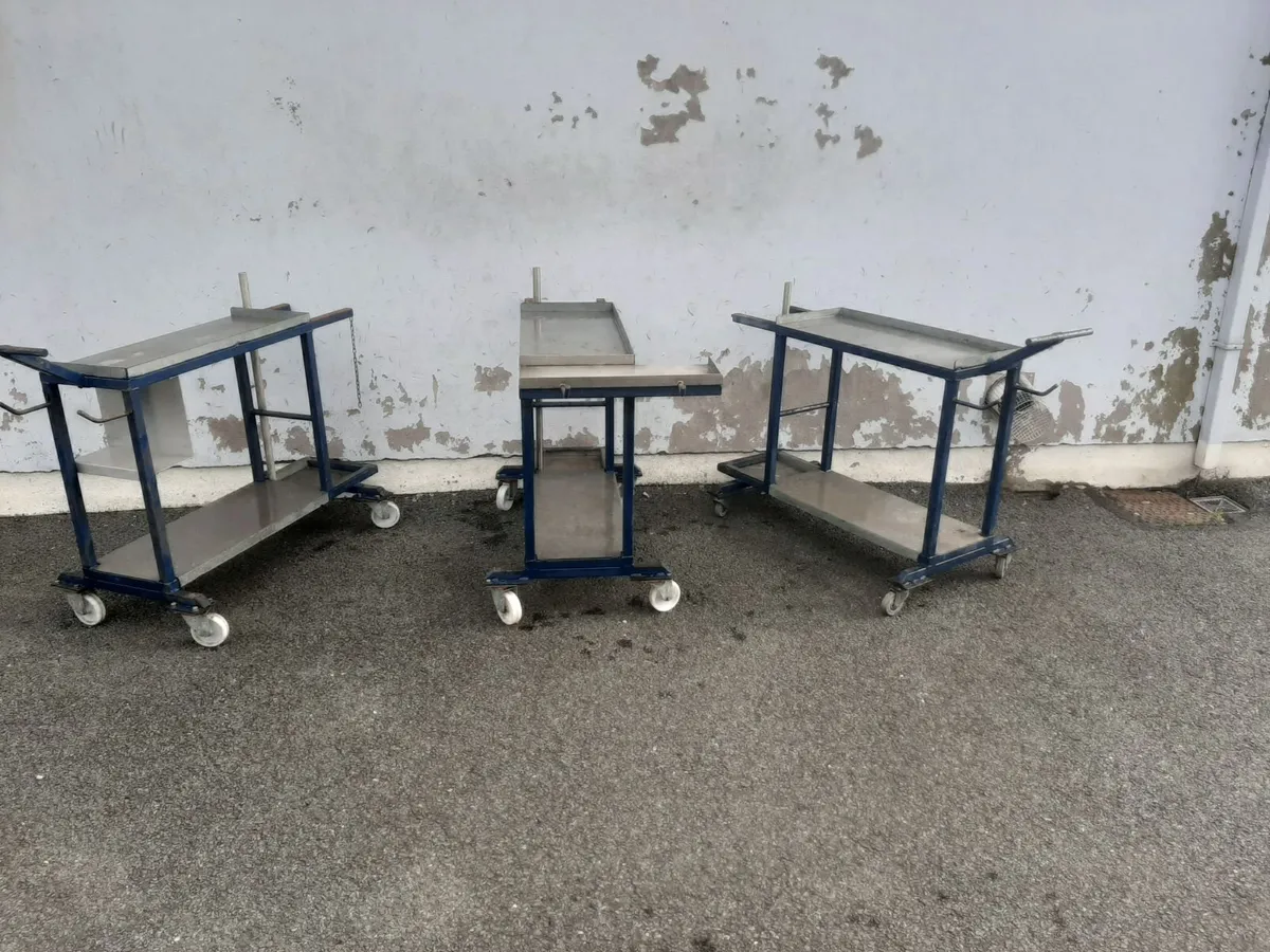 Welding trolley stands - Image 1