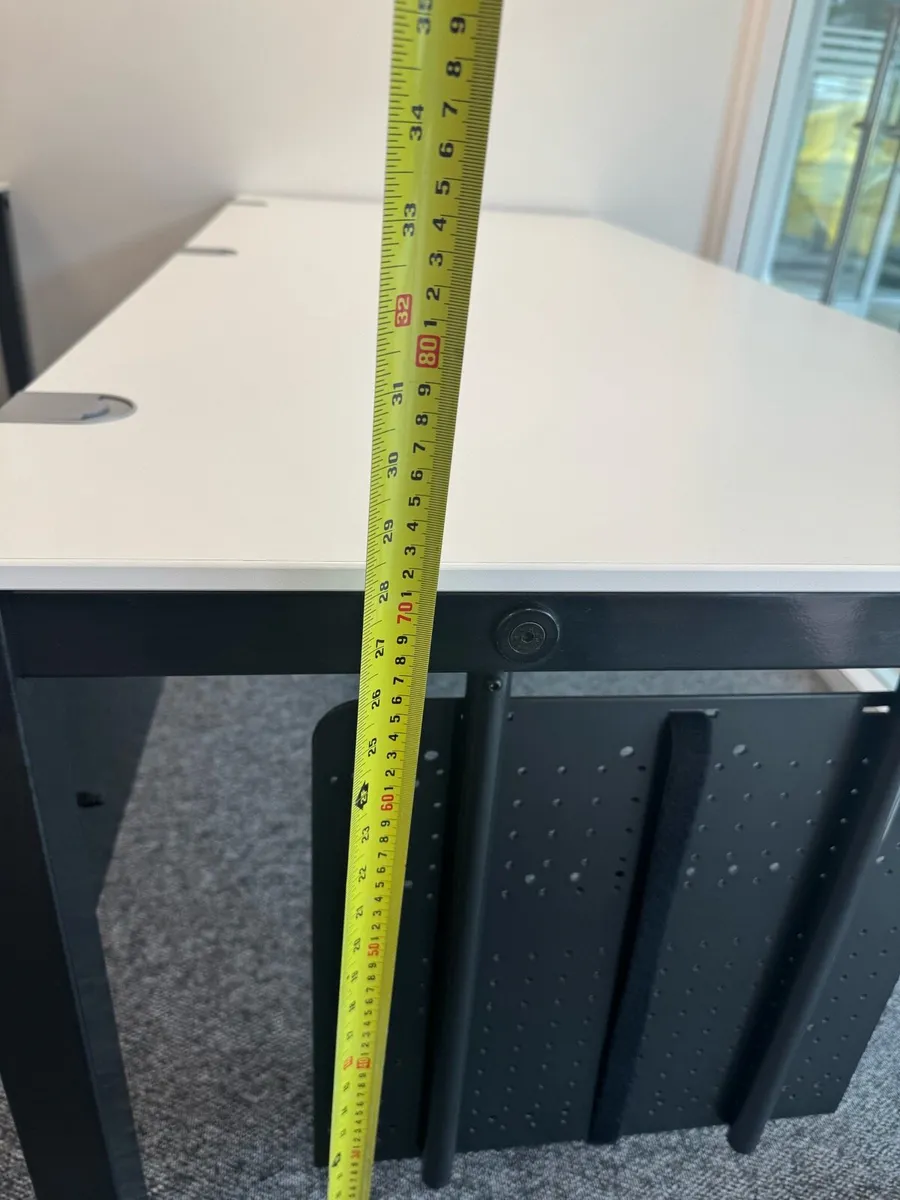 4 Large Office Desks - Excellent Condition - Image 4